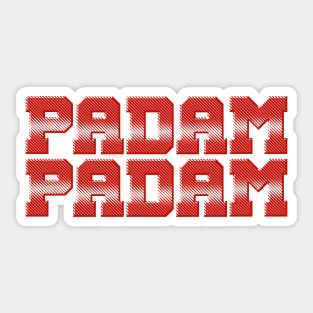 Padam Padam Sticker